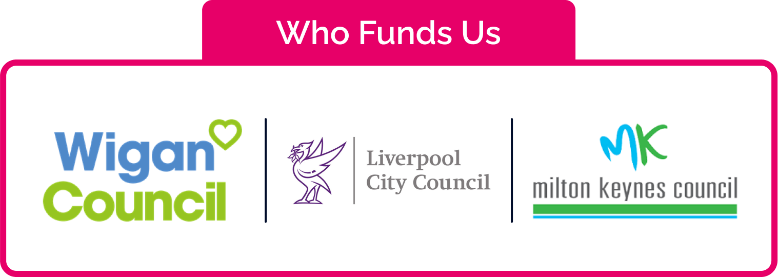 Who funds MyTime: Wigan Council, Liverpool City Council and Milton Keynes Council
